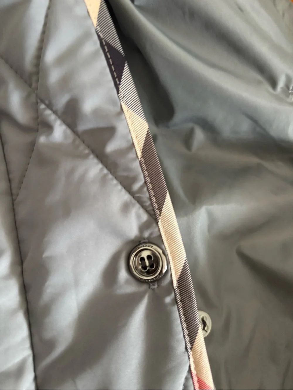 Burberry trench coat nylon jacket nova check logo 2 coats in one - Picture 12 of 12